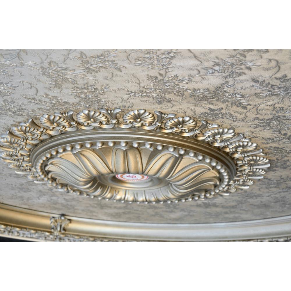 Champagne Large Round Ceiling Medallion 63. Picture 2