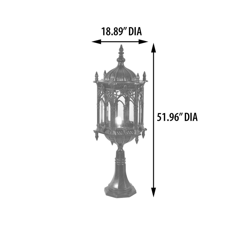 Gothic Column Lamp. Picture 5