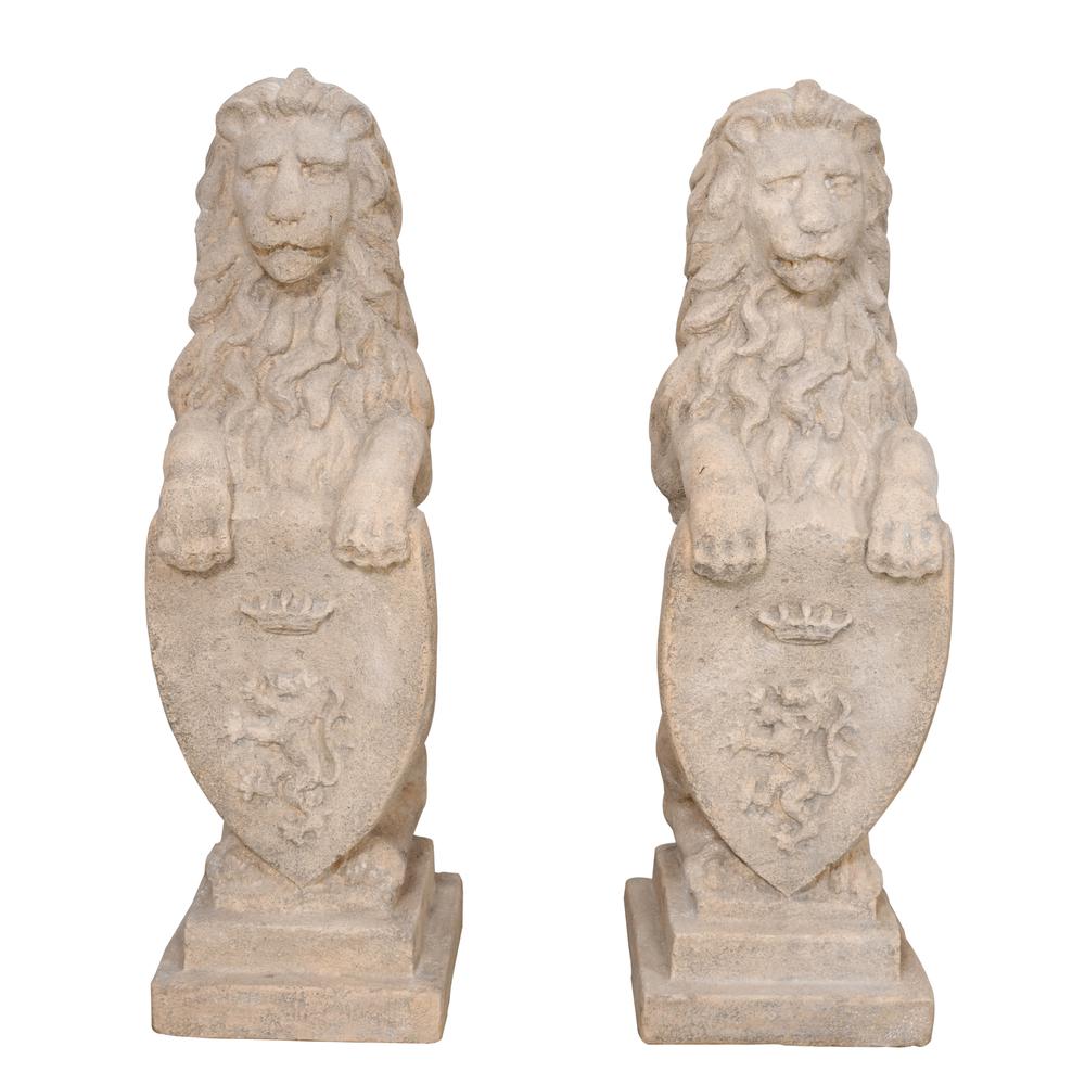 Heraldic Lion Set of 2 (KIT). Picture 1