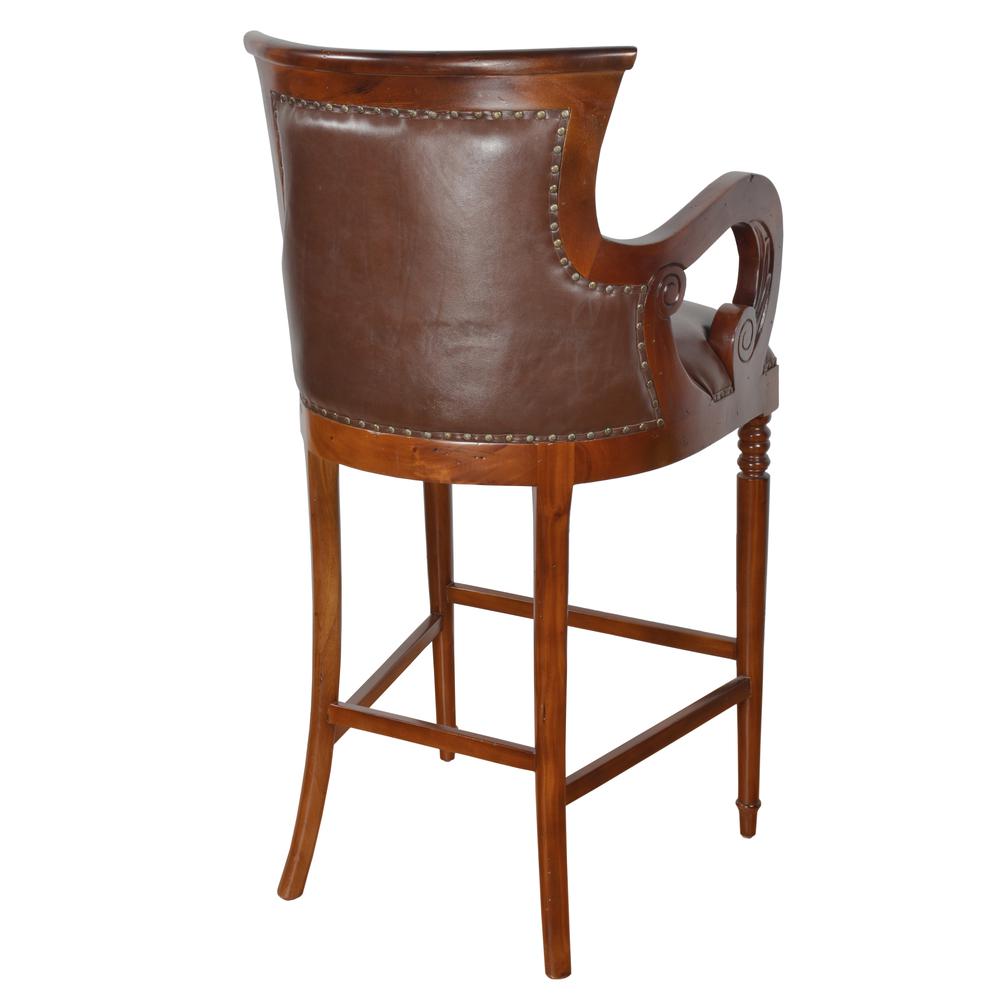 French Lodge Fur Bar Stool VE. Picture 3
