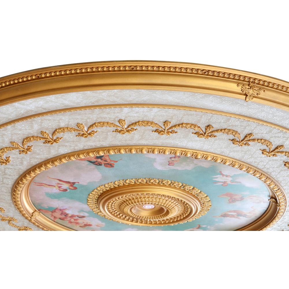 Sistine Chapel Classical Grand Ceiling Medallion 98.5 Inch Diameter. Picture 2