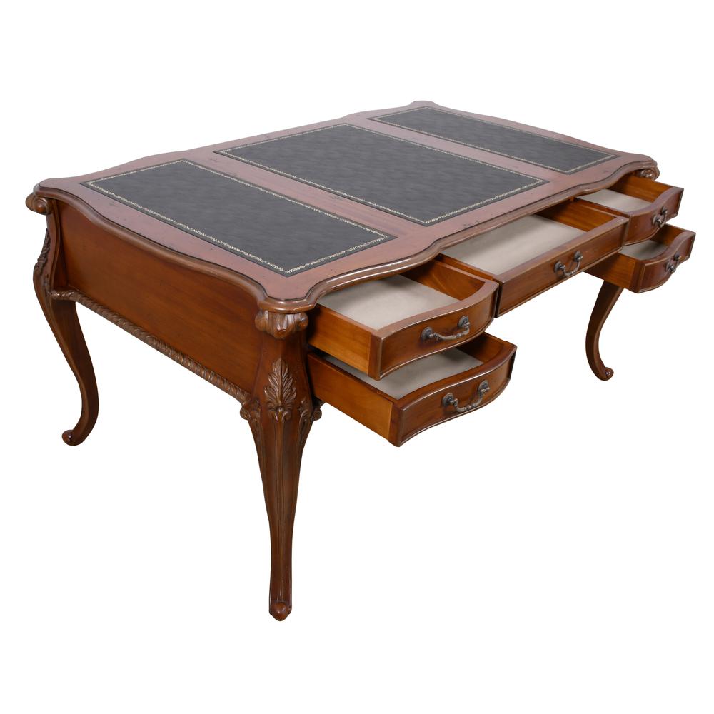 Large Mahogany Writing Desk. Picture 3