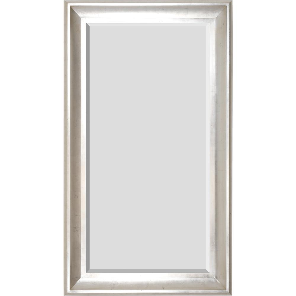 The Sterling Mirror 36X72 Silver with Champagne Wash. Picture 1