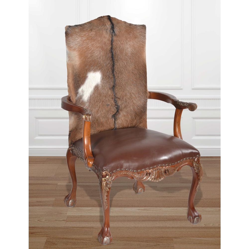 Chippendale Western Club Chair   VC. The main picture.