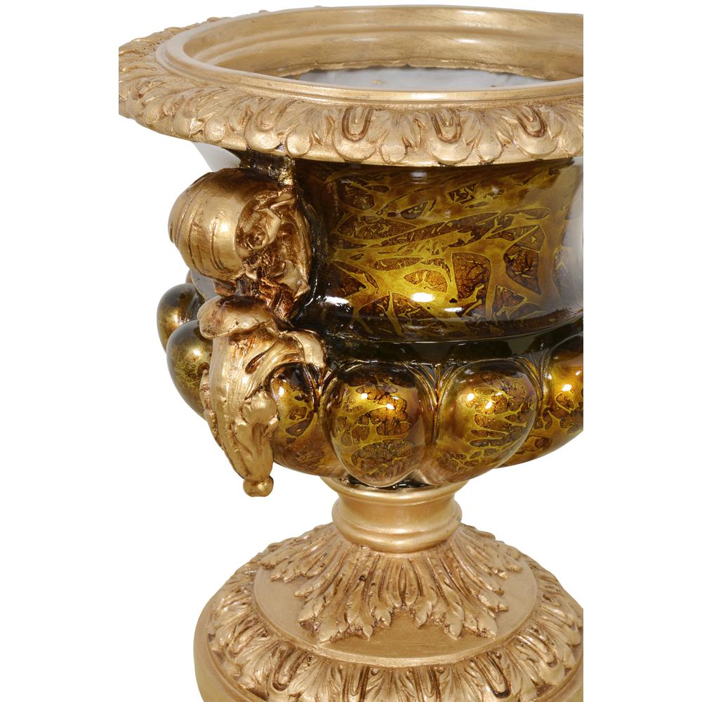 Golden Swirl Classic Vase 12.75. Picture 3