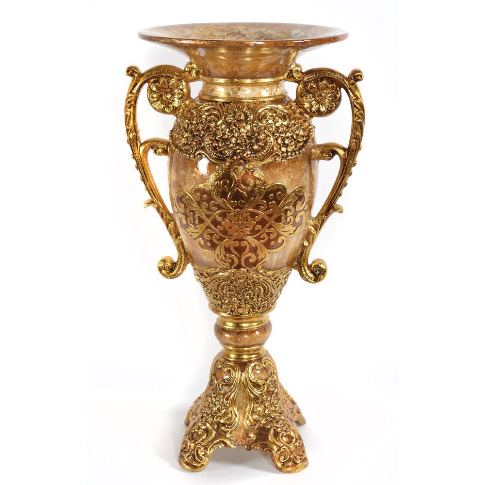 Medici Chalice Vase 23.5 Inches Tall. Picture 1