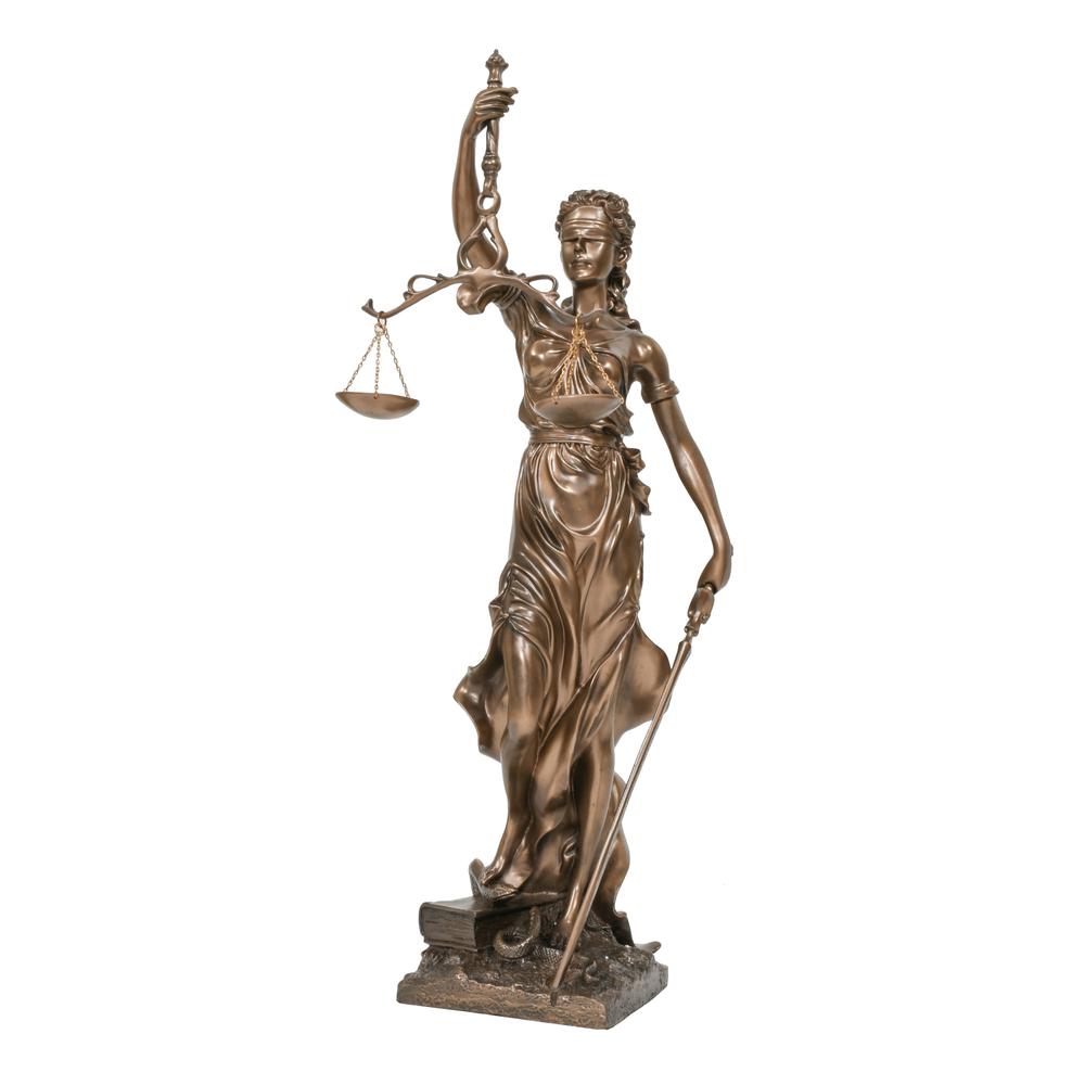 Bronzed Justice. Picture 1