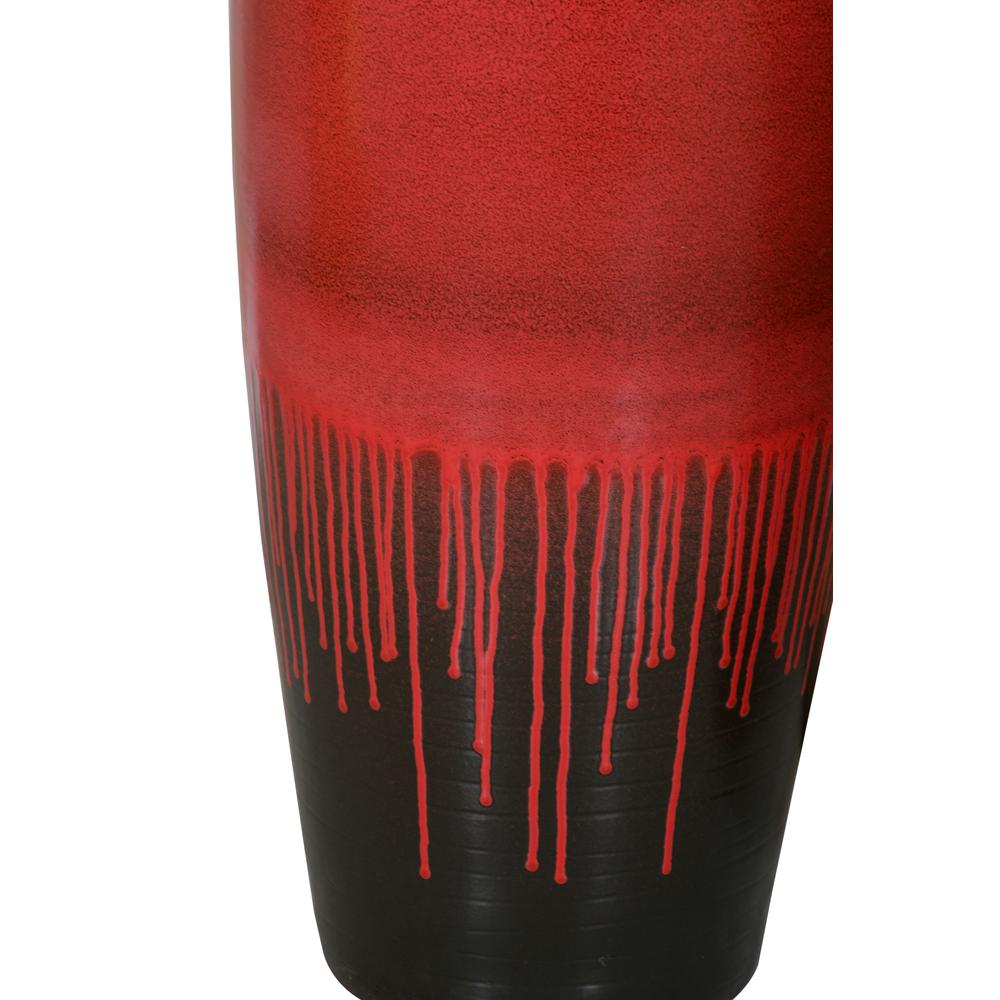 Adobe Red Large Vase. Picture 4