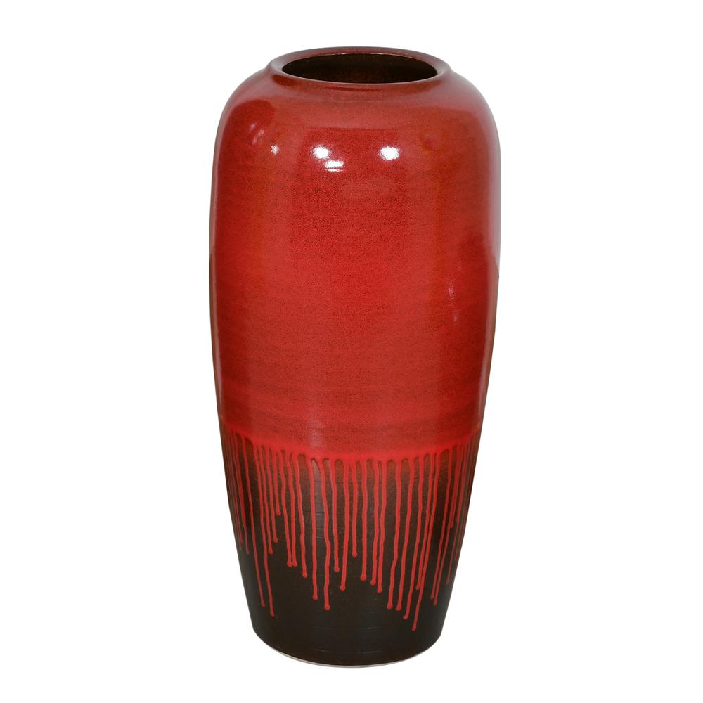 Adobe Red Medium Vase. Picture 1