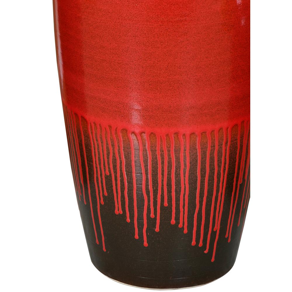 Adobe Red Medium Vase. Picture 4
