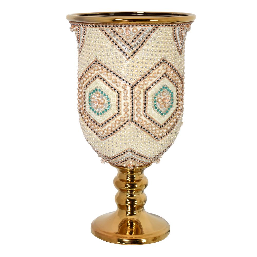 Moroccan Chalice Vase. Picture 1