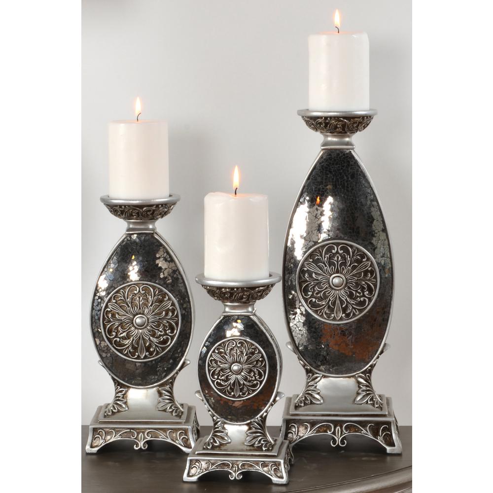 Laviere Candleholders Set of 3. Picture 4