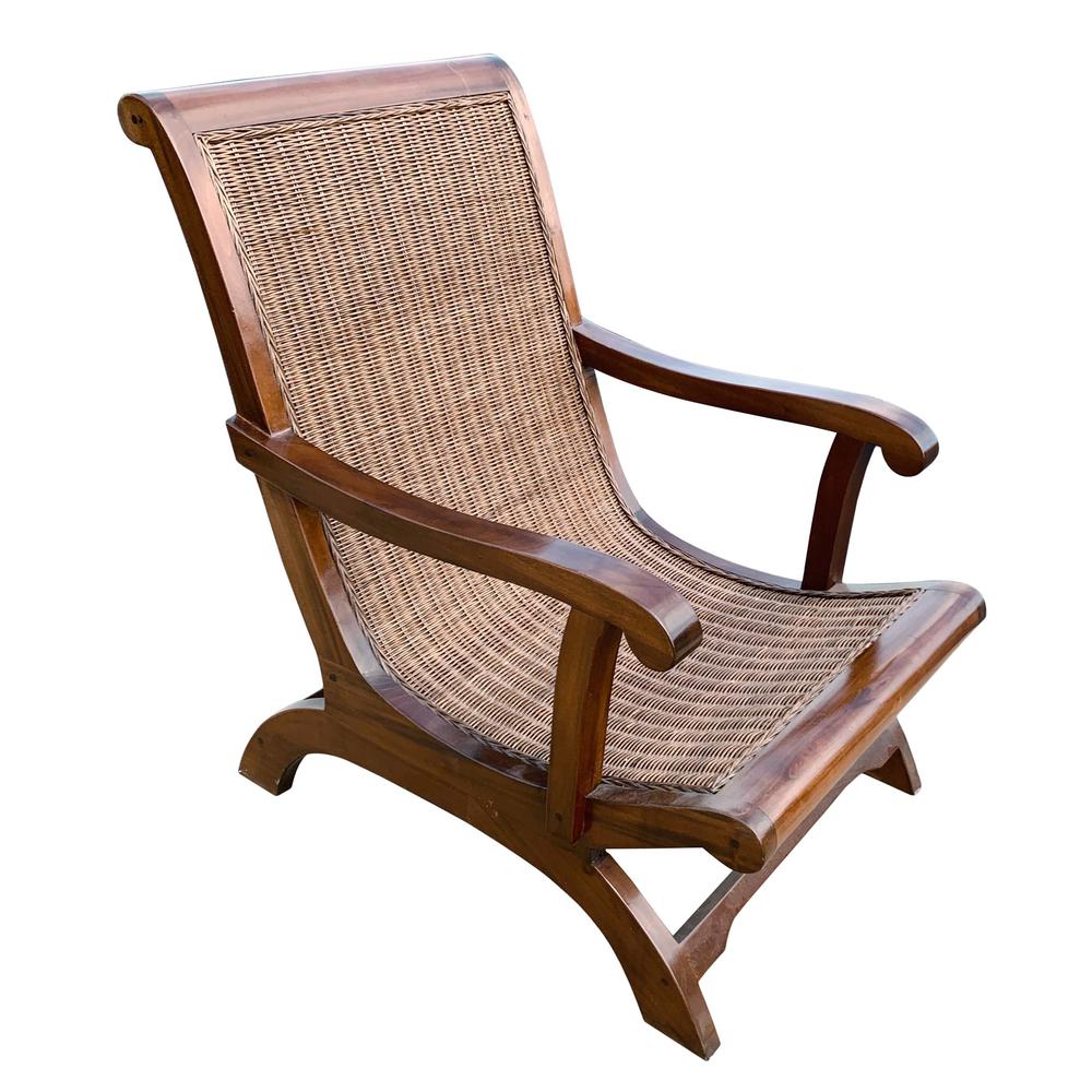 Annisa Lazy Wicker Chair. Picture 1