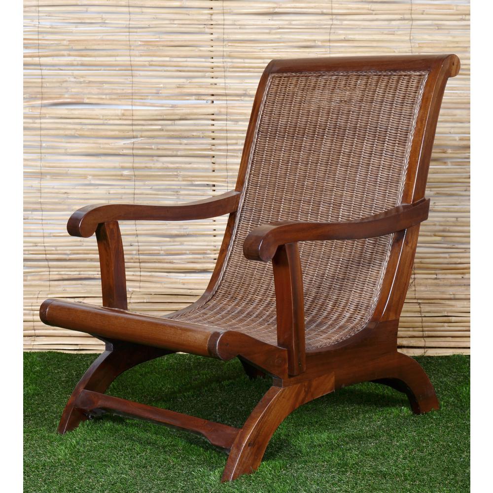 Annisa Lazy Wicker Chair. Picture 2