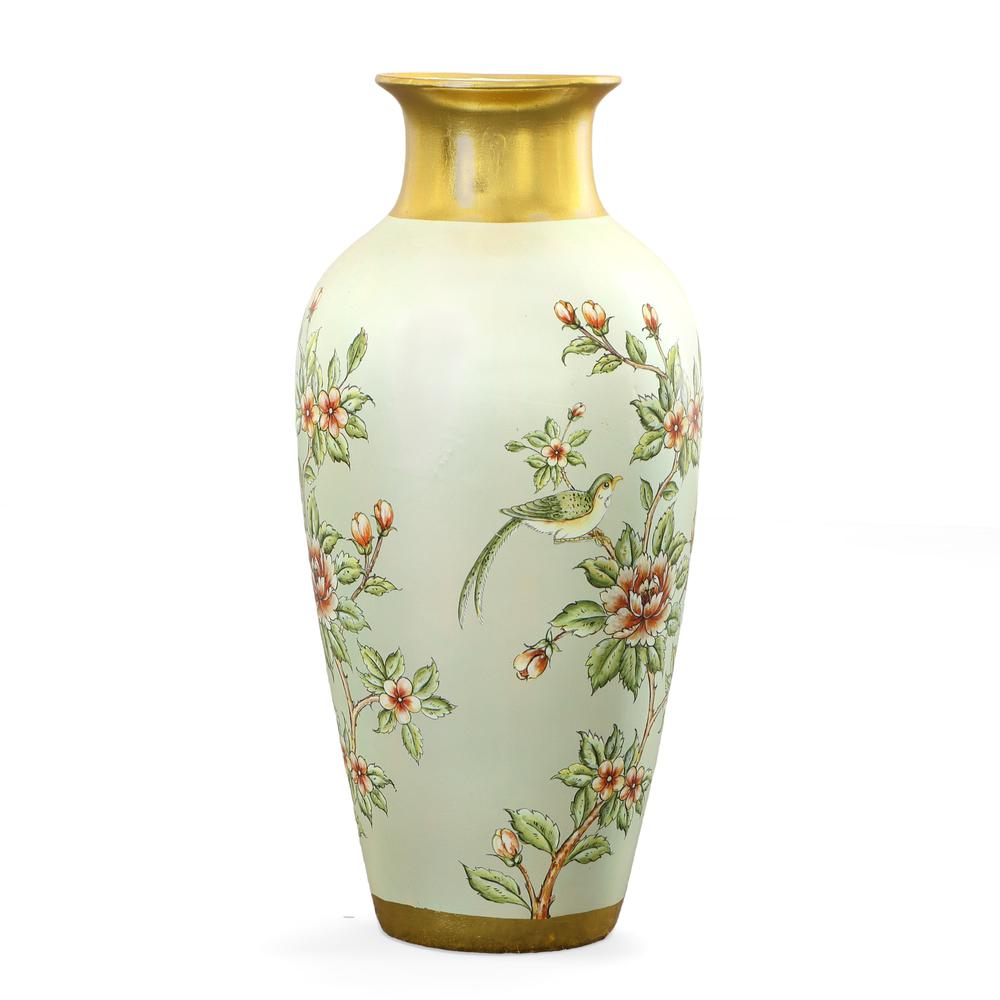 Medici Porcelain Vase 24 Inches Tall. Picture 7