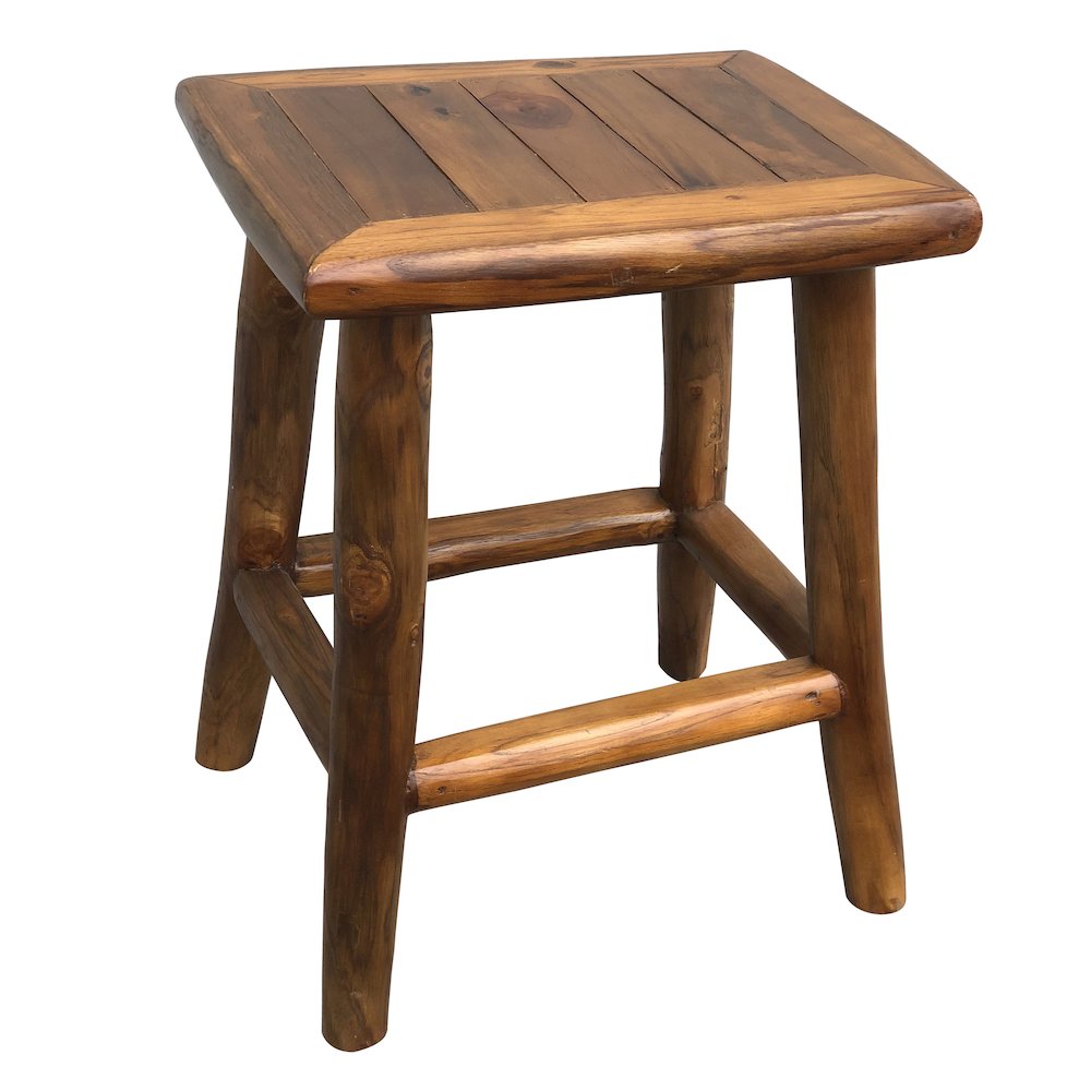 Adirondack Teak Counter Stool. Picture 4