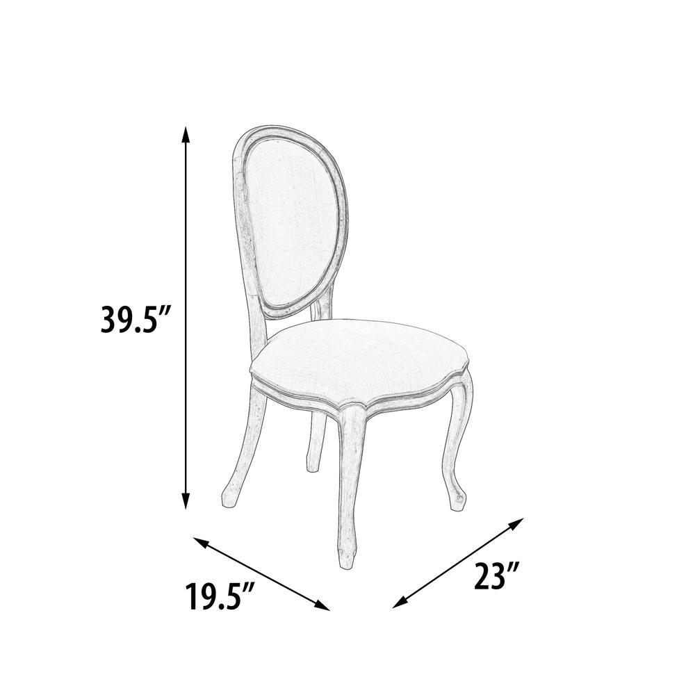 Farmhouse Casual Dining Chair. Picture 5