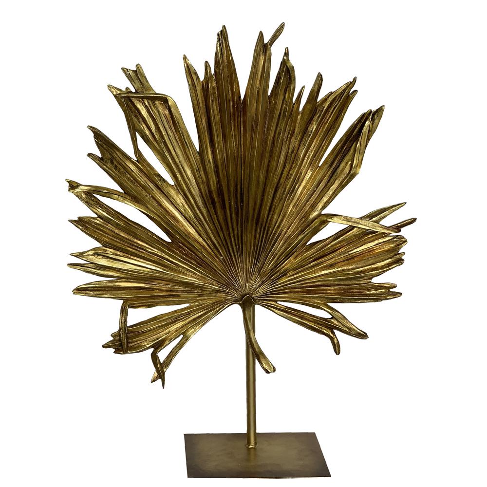 Guilt 26" Palm Leaf Spray on Stand. Picture 1