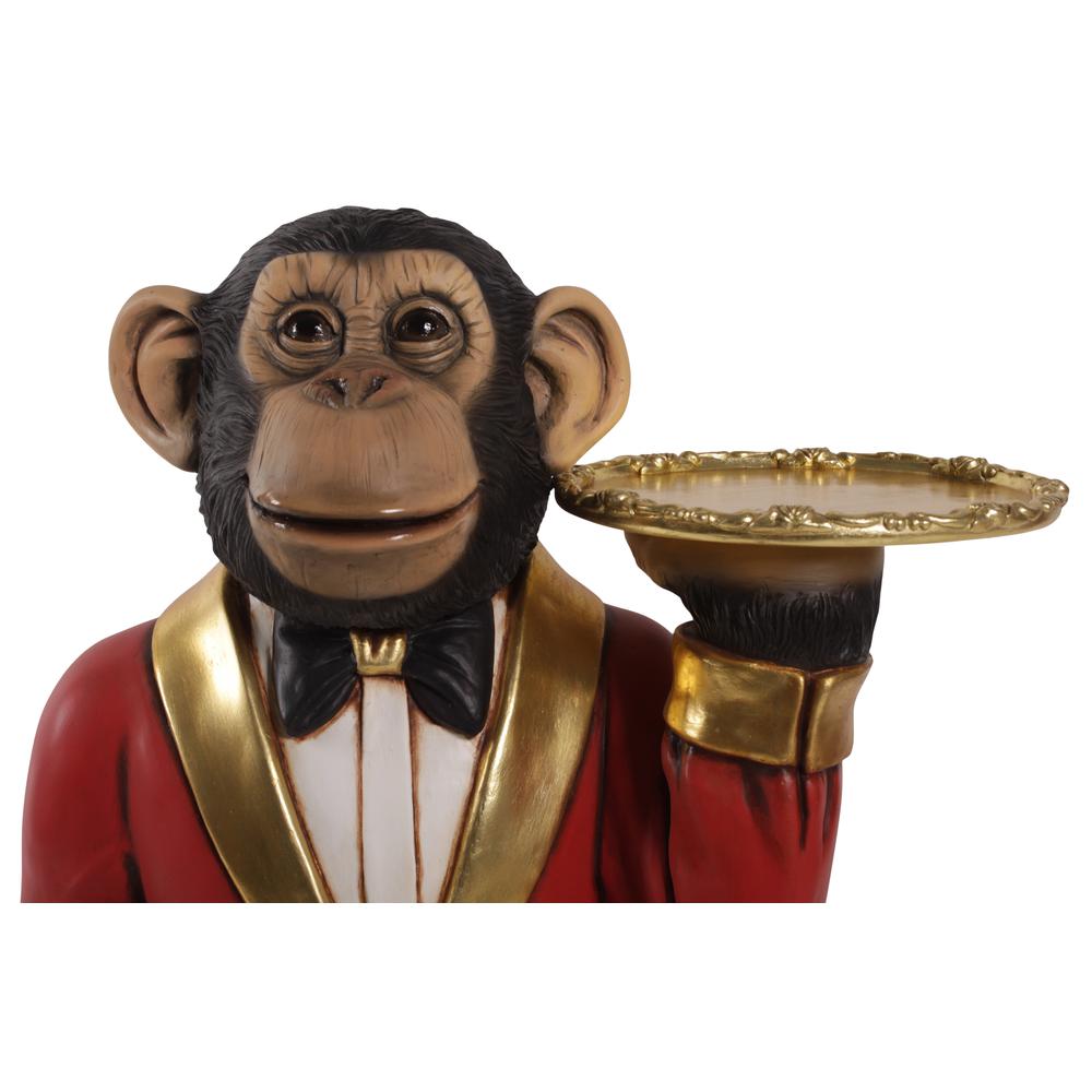 Chadsy the Chimp Waiter 37.5" Tall. Picture 3