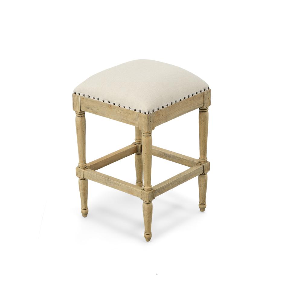 Farmhouse Backless Counter Stool. Picture 3