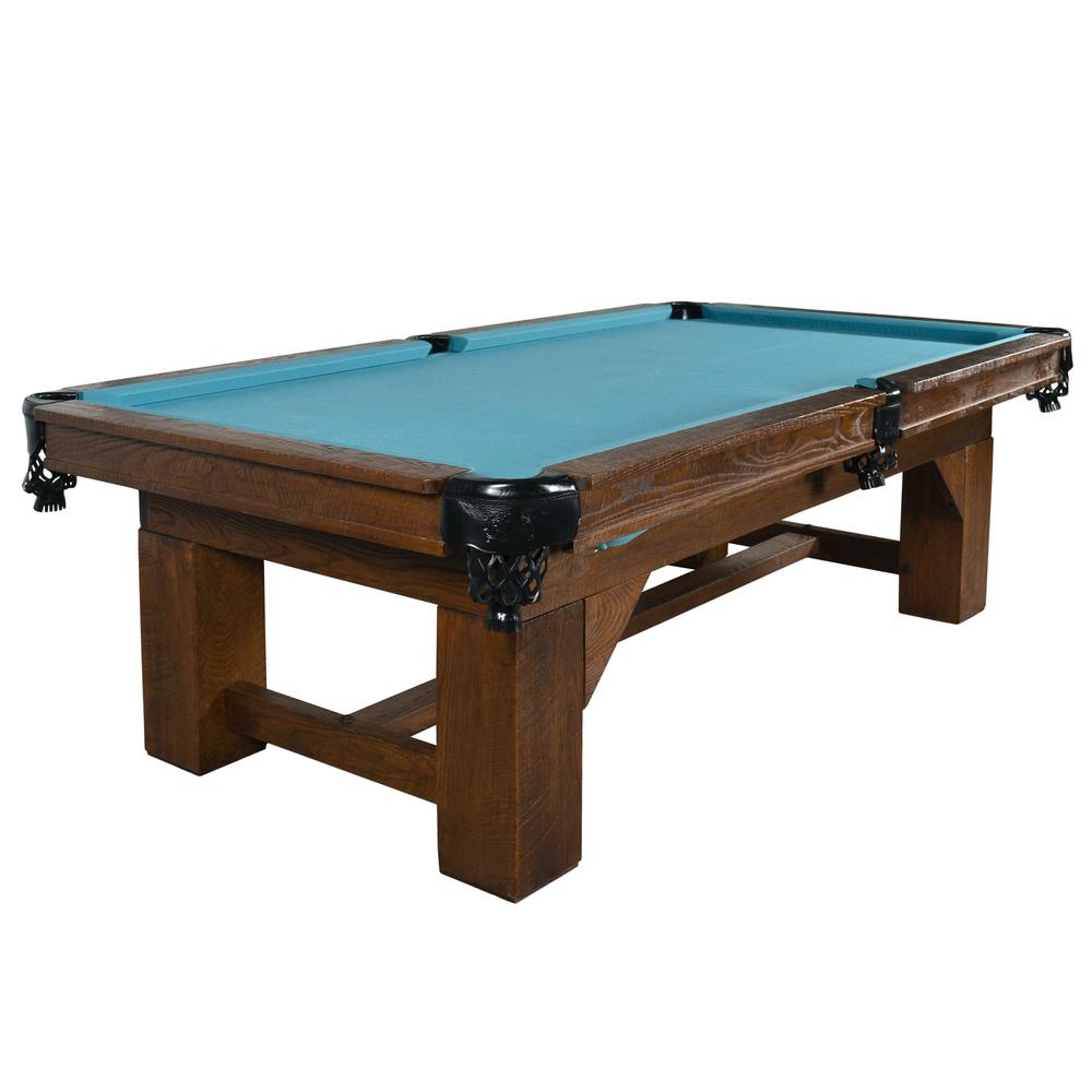 Bungalow Ash Wood Slate Top Pool Table. Picture 1