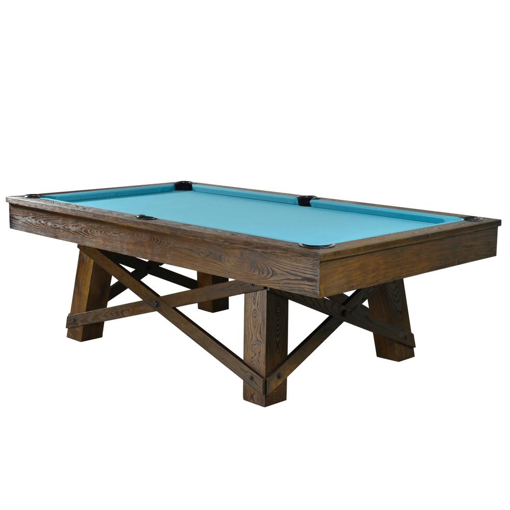 8ft Ashwood Slate Top Pool Table Craftsman. Picture 1
