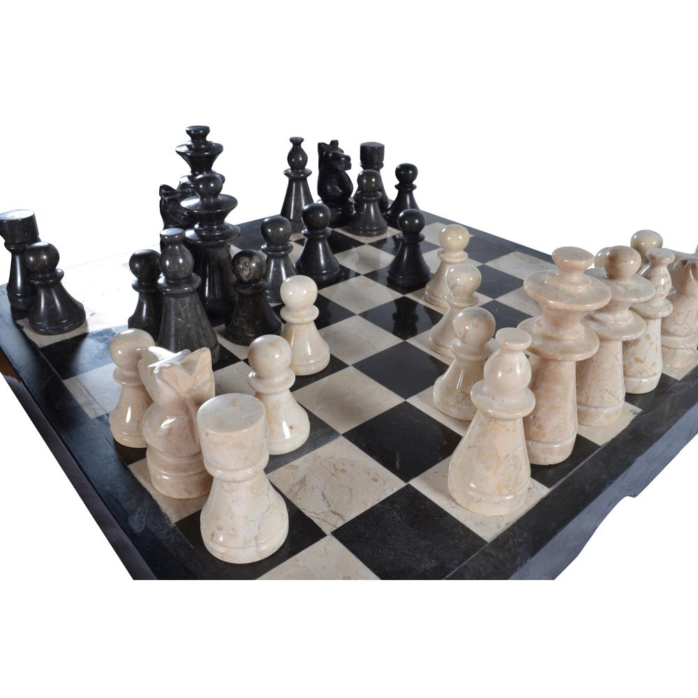 Hand Carved Marble Chess Set. Picture 5