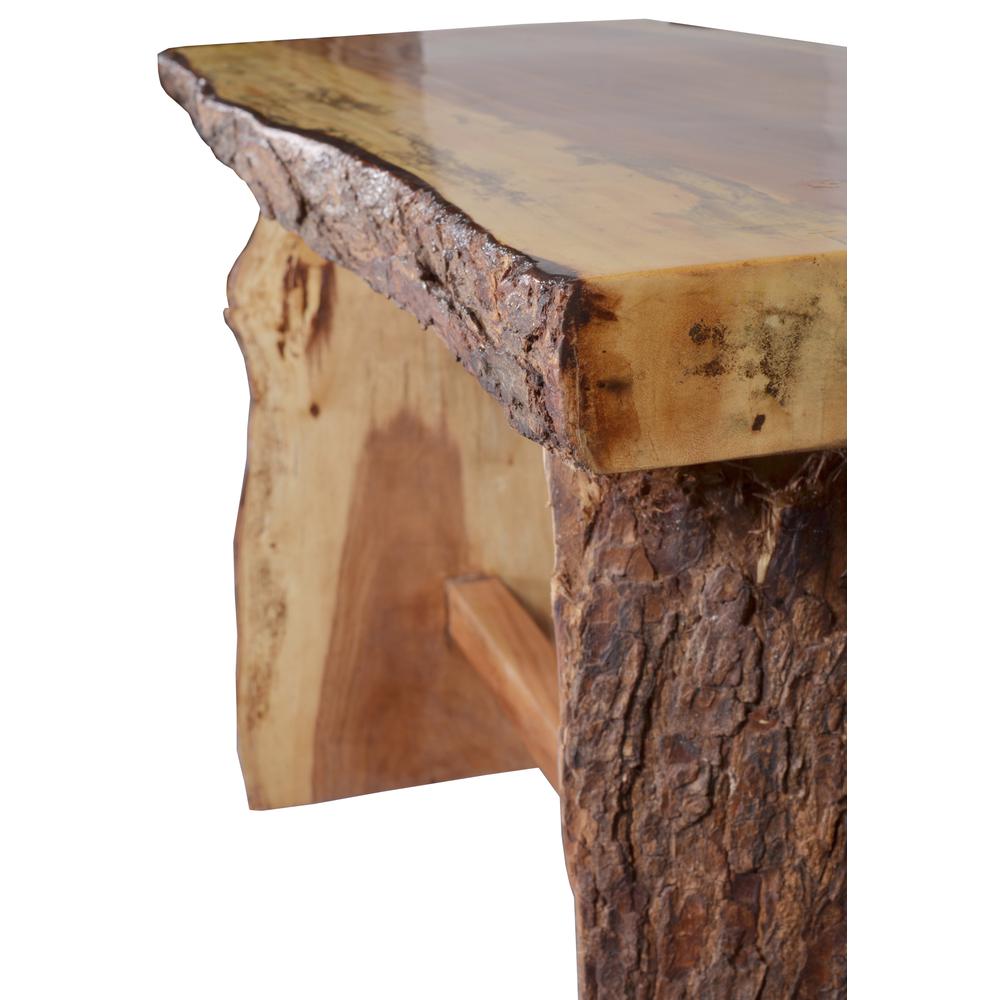 Console Suar Wood With Bark. Picture 4