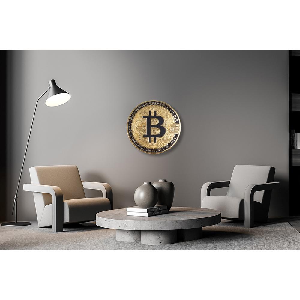 Bitcoin Wall Art. Picture 3