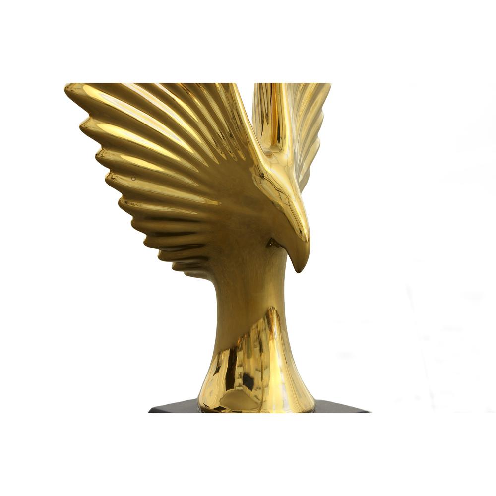 Gold Mockingjay Sculpture. Picture 4
