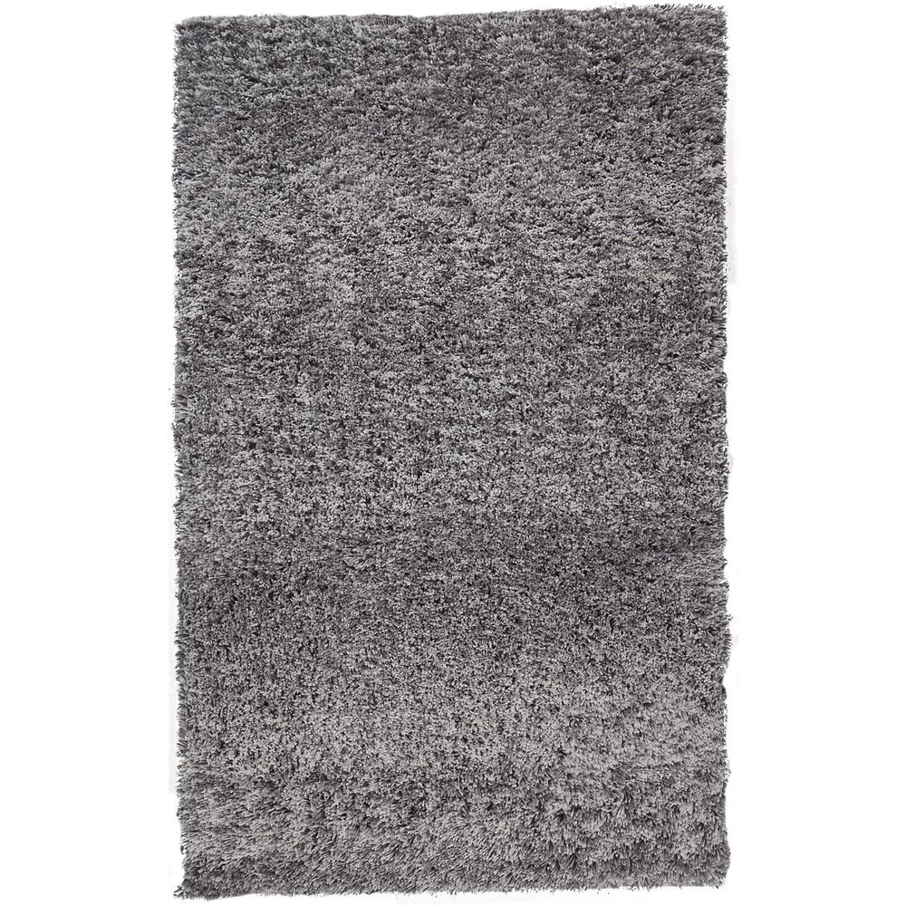 Stoneleigh Stonewashed Mélange Shag Rug, Steel Gray, 2ft x 3ft Accent Rug, 3998830FGRY000P00. Picture 1