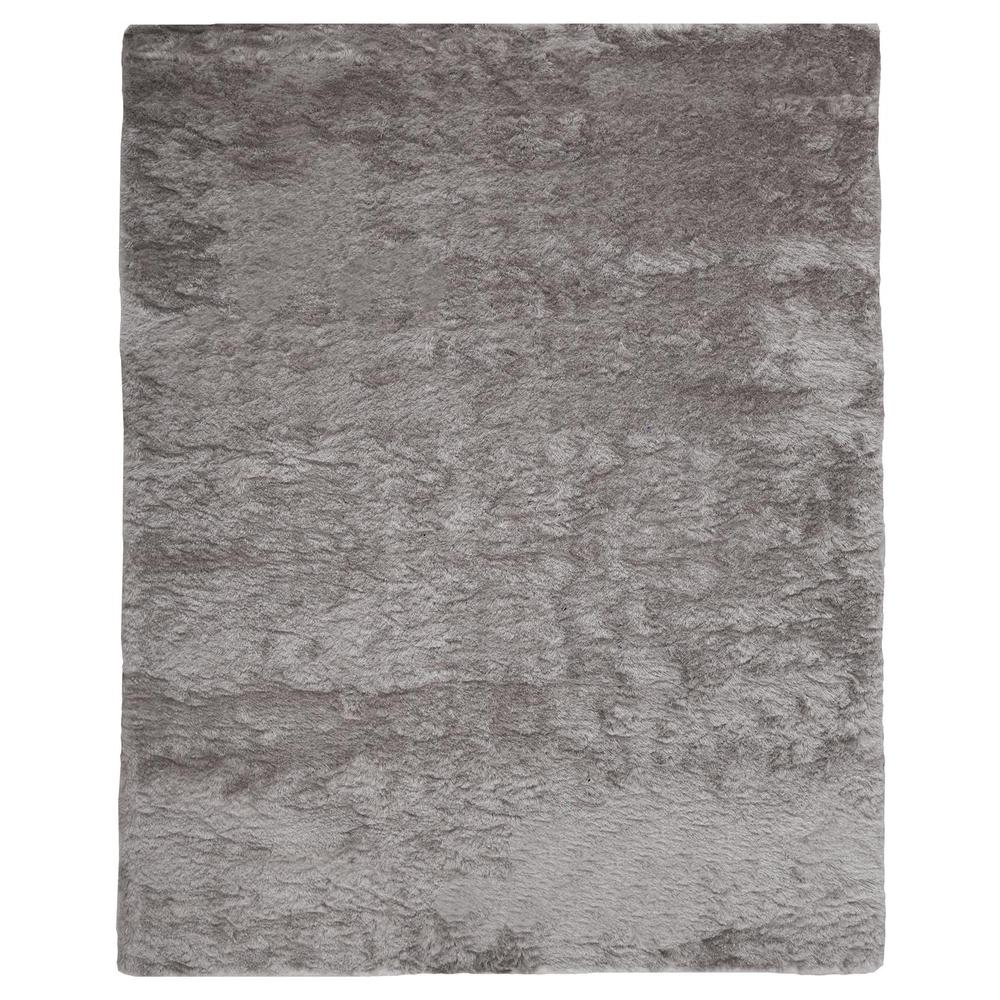 Indochine Plush Shag with Metallic Sheen, Platinum/Gray, 3ft-6in x 5ft-6in, 4944550FPLA000C50. Picture 2