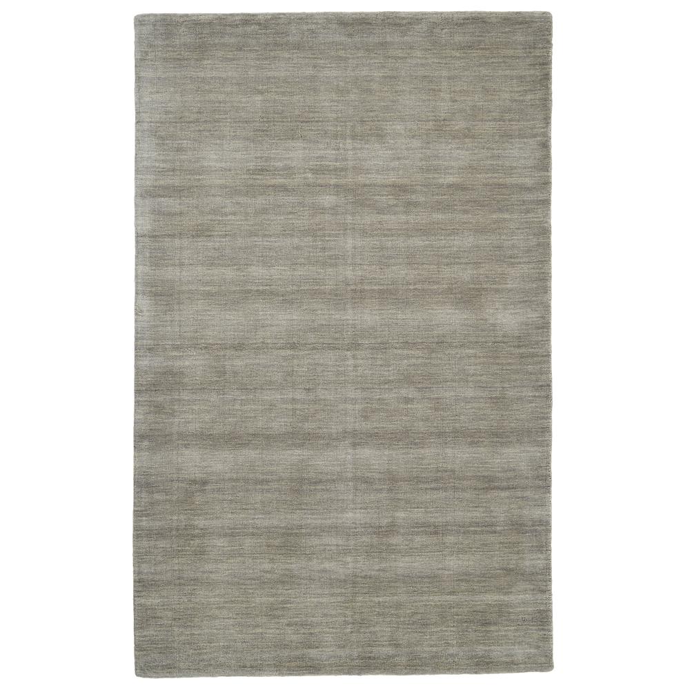 Luna Hand Woven Marled Wool Rug, Light/Warm Gray, 3ft-6in x 5ft-6in Accent Rug, 5798049FLGY000C50. Picture 2