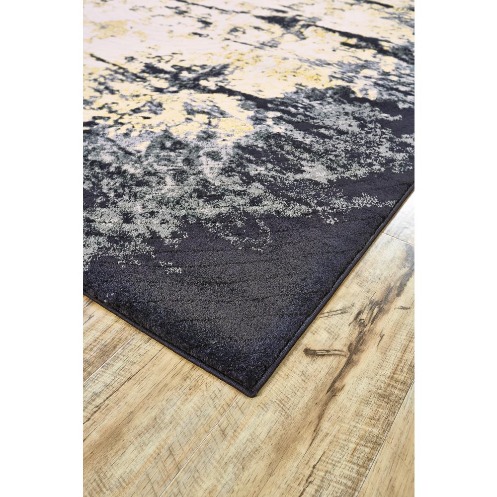 Bleecker Watercolor Effect Accent Rug, Dark Gray/Straw Gold, 1ft-8in x 2ft-10in, 6173590FCHL000P18. Picture 3