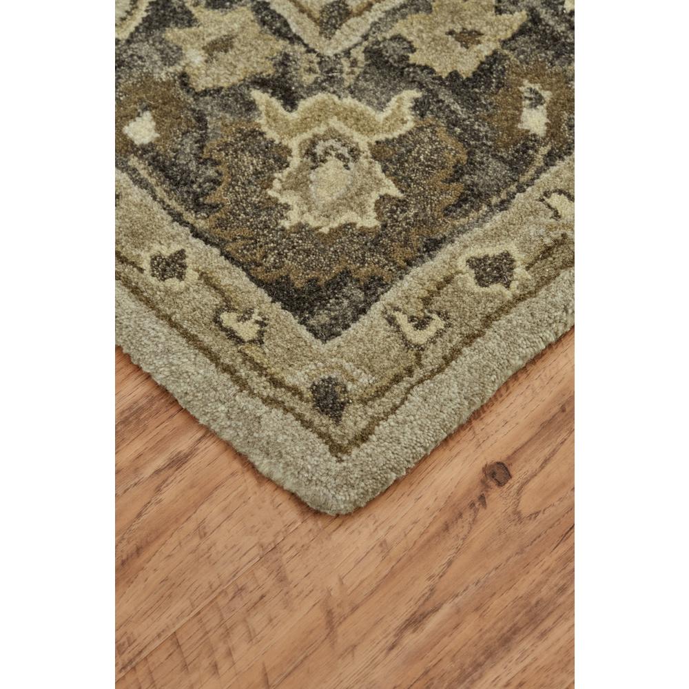 Eaton Traditional Persian Wool Rug, Gray/Beige, 2ft-6in x 10ft, Runner, 6548399FGRY000I10. Picture 2