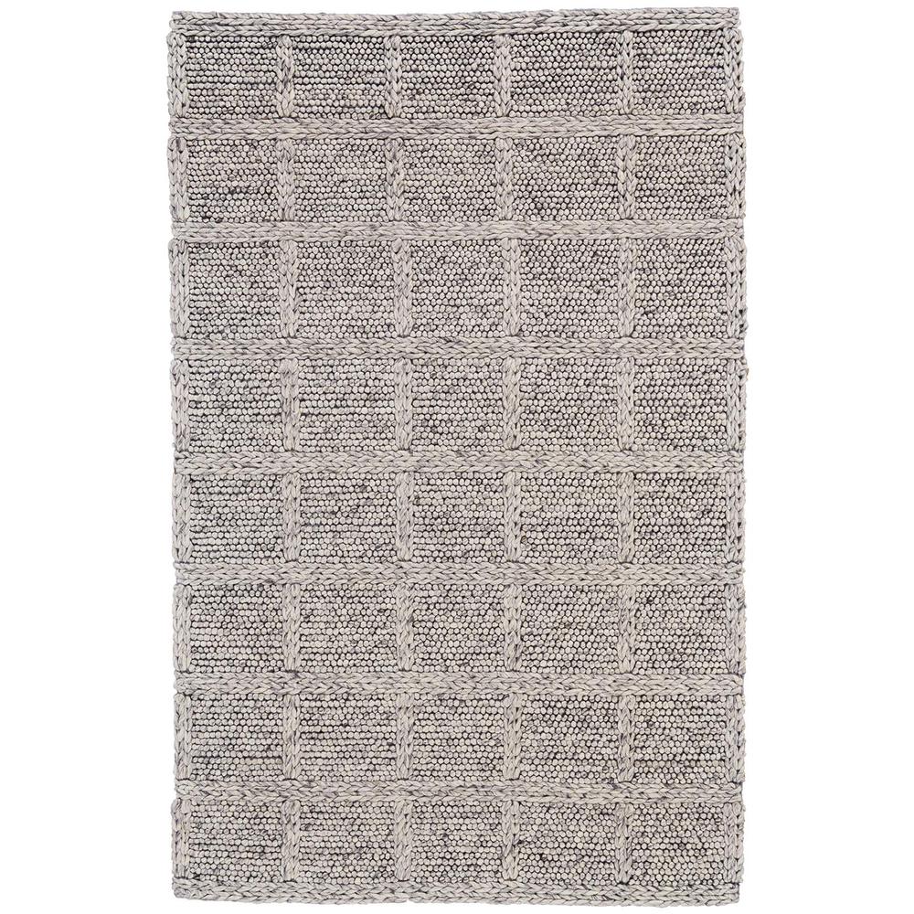 Berkeley Modern Eco-Friendly Bouclé Rug, Natural Ivory/Gray, 2ft x 3ft Accent Rug, 6790739FNATGRYP00. Picture 2
