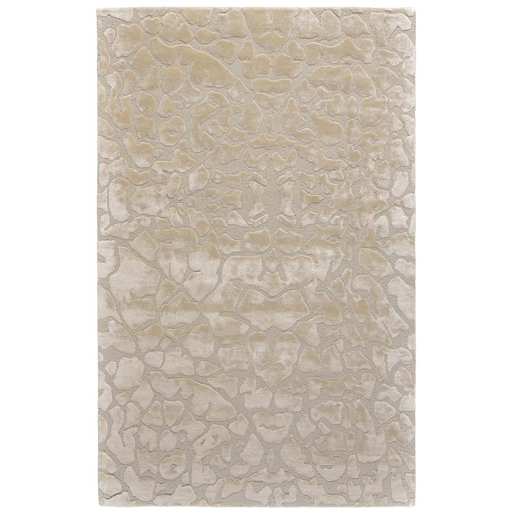 Mali Lustrous Tufted Abstract Rug, Ivory Cream, 3ft-6in x 5ft-6in Accent Rug, 7178629FIVY000C50. Picture 2