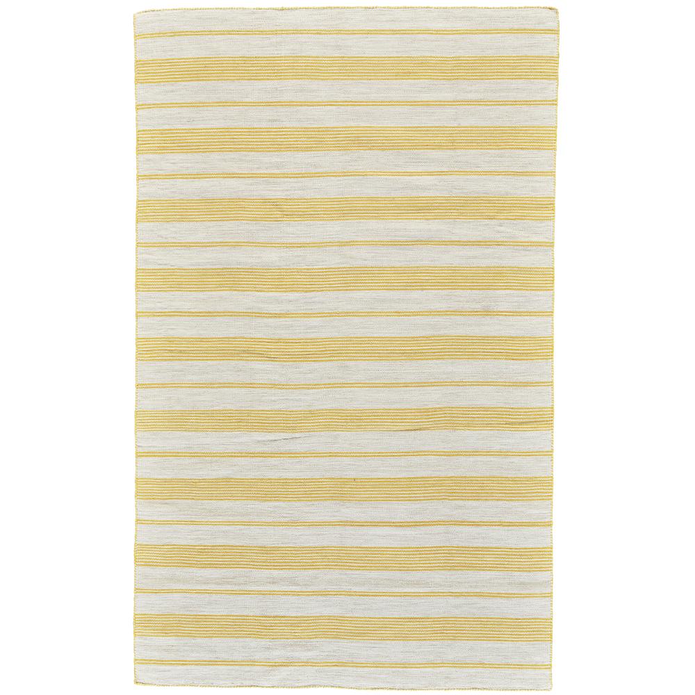 Duprine Eco-Friendly PET Rug, Outdoor, Sun Yellow 4ft x 6ft Accent Rug, 7220560FGLD000C00. Picture 2