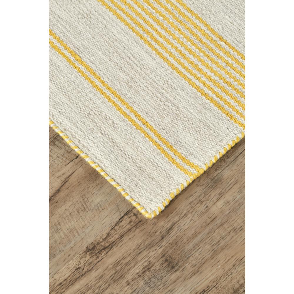 Duprine Eco-Friendly PET Rug, Outdoor, Sun Yellow 4ft x 6ft Accent Rug, 7220560FGLD000C00. Picture 3