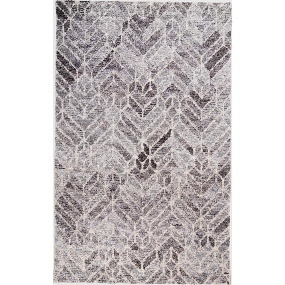 Asher Geometric Tufted Wool Rug, Opal Gray/Warm Gray, 2ft x 3ft Accent Rug, 8638769FGRYNATP00. Picture 2
