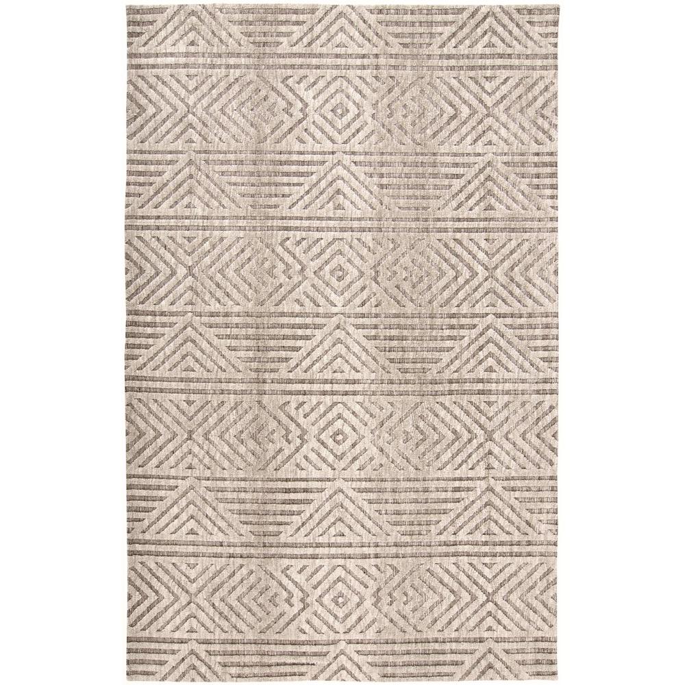 Colton Modern Diamond Art DecoAccent Rug, Sand/Natural Tan, 3ft-6in x 5ft-6in, 8748791FBRN000C50. Picture 2