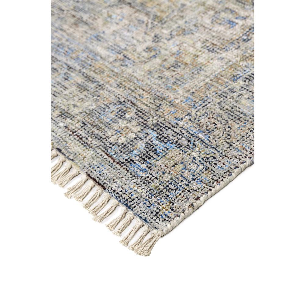 Caldwell Vintage Space Dyed Wool Rug, Blue/Light Gray, 2ft x 3ft Accent Rug, 8798802FBGEMLTP00. Picture 3