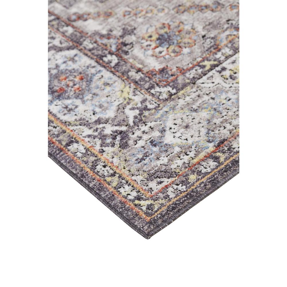 Armant Bohemian Space-dyed, 3907F, Charcoal/Multi, 2ft - 3in x 7ft - 9in, Runner, 8803907FCHLMLTI4B. Picture 3