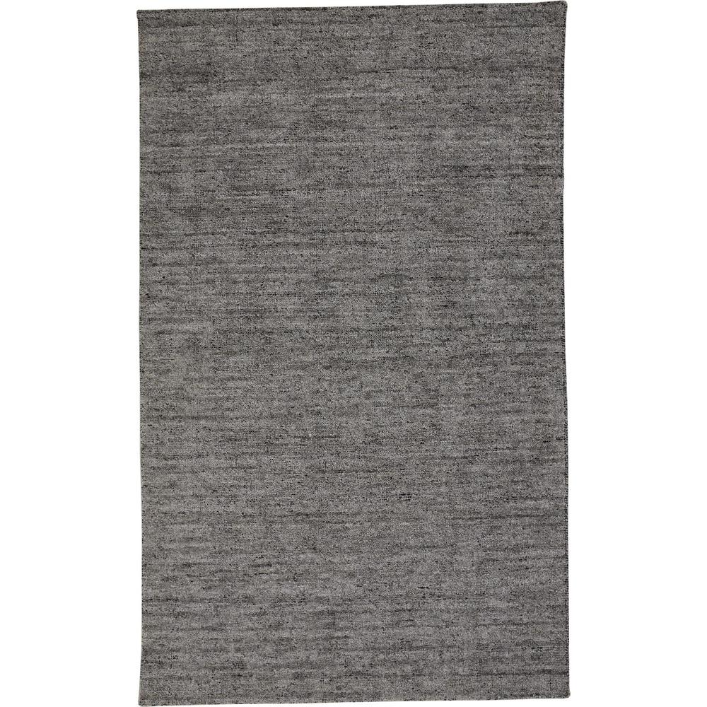 Delino Premium Contemporary Wool Rug, Gray Mélange, 3ft-6in x 5ft-6in Accent Rug, 8886701FGRY000C50. Picture 2