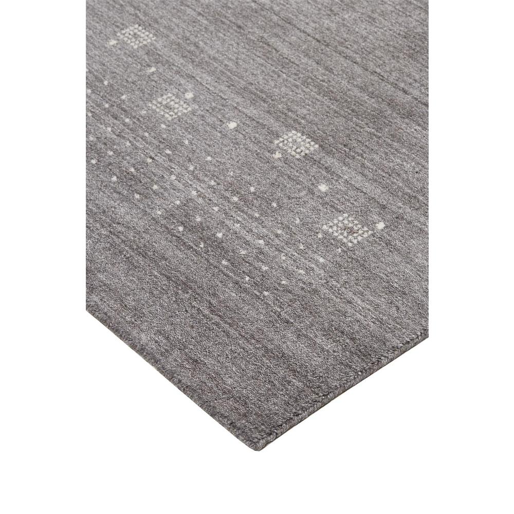 Legacy Contemporary Gabbeh Rug, Opal Gray/Ivory, 3ft - 6in x 5ft - 6in Accent Rug, 9836579FGRY000C50. Picture 3