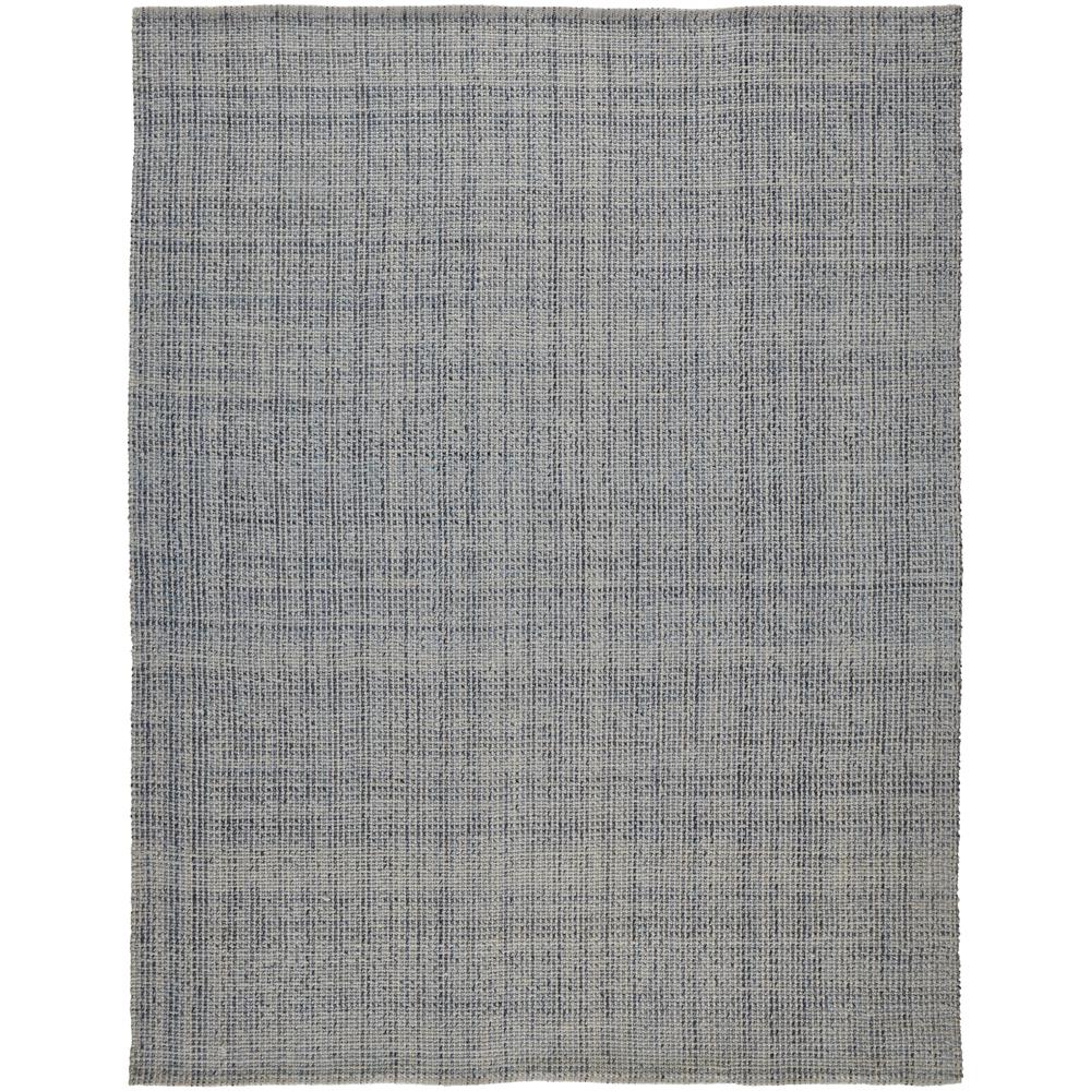 Naples Space Dyed In/Outdoor Flatweave, Dusty Blue, 8ft x 10ft Area Rug, NAP0751FBLU000F00. Picture 2
