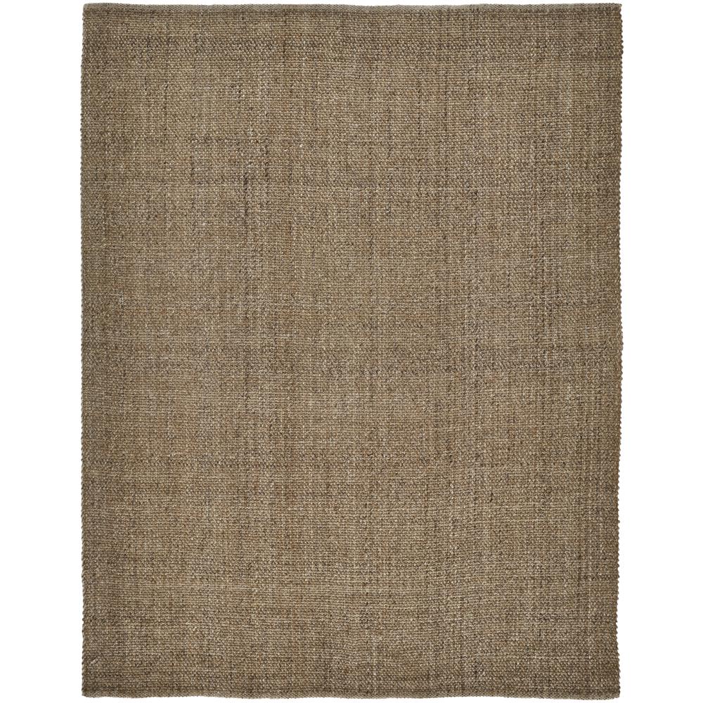 Naples Space Dyed In/Outdoor Flatweave, Tobacco Brown, 8ft x 10ft Area Rug, NAP0751FBRN000F00. Picture 2