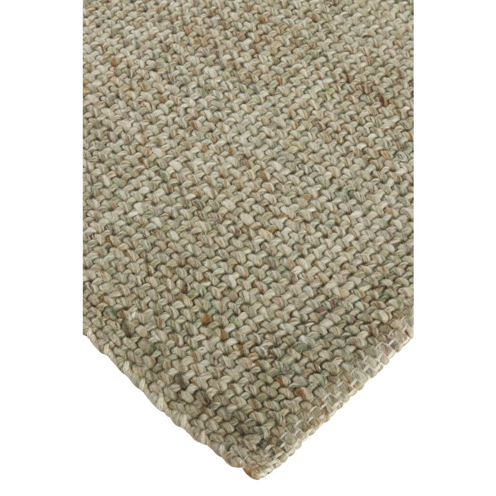 Naples Space Dyed In/Outdoor Flatweave, Olive/Sage Green, 8ft x 10ft Area Rug, NAP0751FGRN000F00. Picture 3