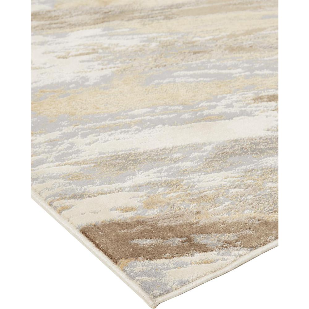 Frida Distressed Abstract Watercolor Rug, Beige/Blue, 12ft x 15ft Area Rug, PRK3704FBGEBLUJ00. Picture 2
