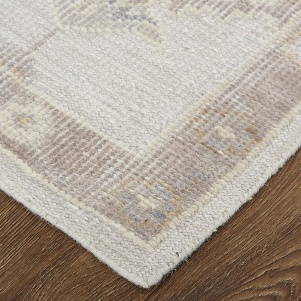Wendover Eco Friendly PET Oushak Rug, Warm Gray/Tan, 5ft x 8ft Area Rug, WND6847FBGE000E10. Picture 3